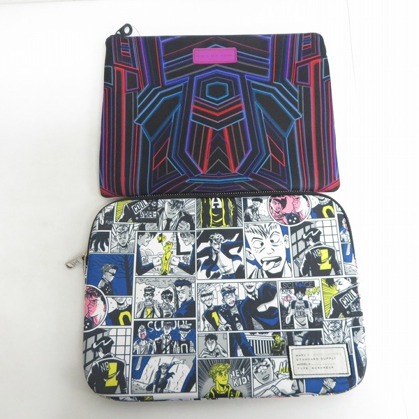 実際に弊社で買取させて頂いた【未使用】MARC BY MARC JACOBS/マークバイマークジェイコブス クラッチバッグ/タブレットケース M6134011/M0006406 2点セット