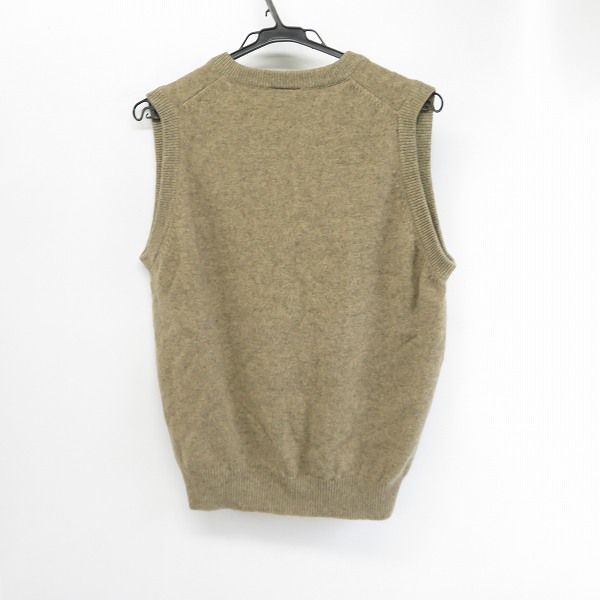 実際に弊社で買取させて頂いたLACOSTE/ラコステ ウールベスト カーキ系/4の画像 1枚目
