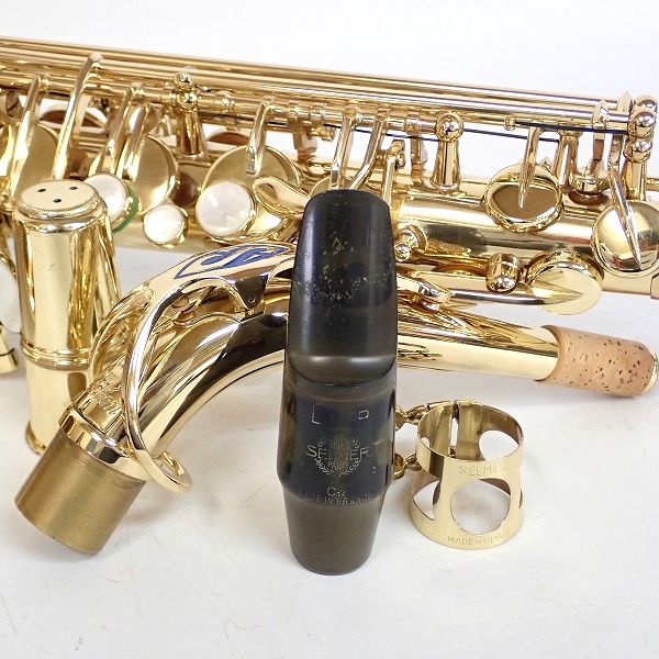 実際に弊社で買取させて頂いた★SELMER/セルマー アルトサックス SA80/Super Action 80 SERIE Ⅱ/シリーズ2 彫刻有り 49万台 ハードケース付 の画像 8枚目