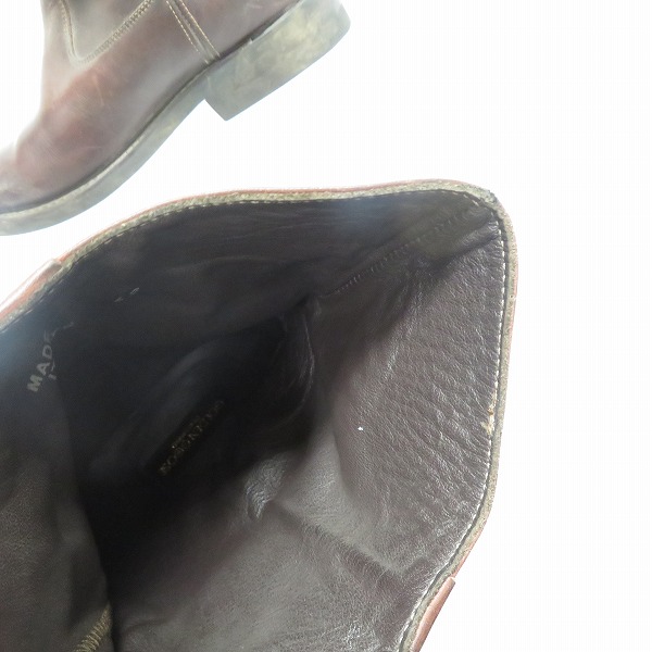 実際に弊社で買取させて頂いたGOLDEN GOOSE/ゴールデングース ウエスタンブーツ 42の画像 4枚目