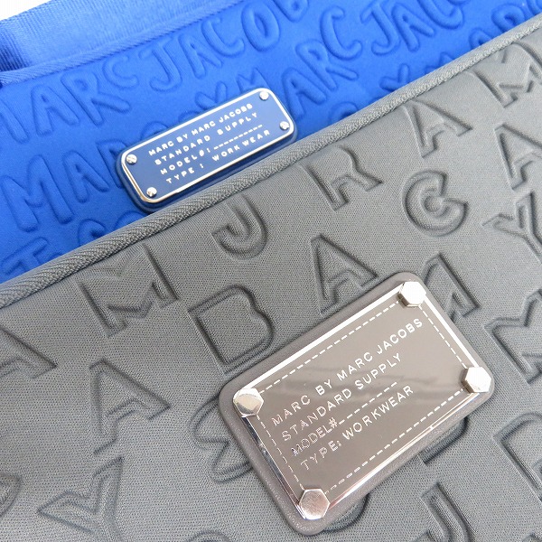 実際に弊社で買取させて頂いた【未使用】MARC BY MARC JACOBS/マークバイマークジェイコブス クラッチバッグ/タブレットケース M0003460/M6PE020 2点セットの画像 3枚目