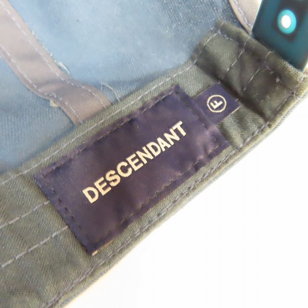 実際に弊社で買取させて頂いたDESCENDANT/ディセンダント FISH CLUB desce ndant キャップ FREEの画像 4枚目