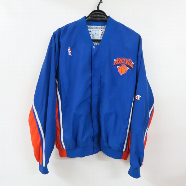Champion/チャンピオン NBA KNICKS ニックス ウォームアップジャケット
