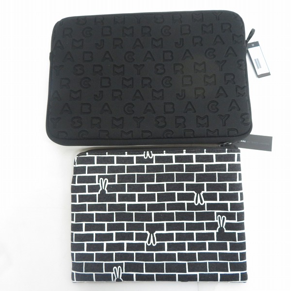 実際に弊社で買取させて頂いた【未使用】MARC BY MARC JACOBS/マークバイマークジェイコブス クラッチバッグ/タブレットケース M0001929/M6PE023 2点セットの画像 1枚目