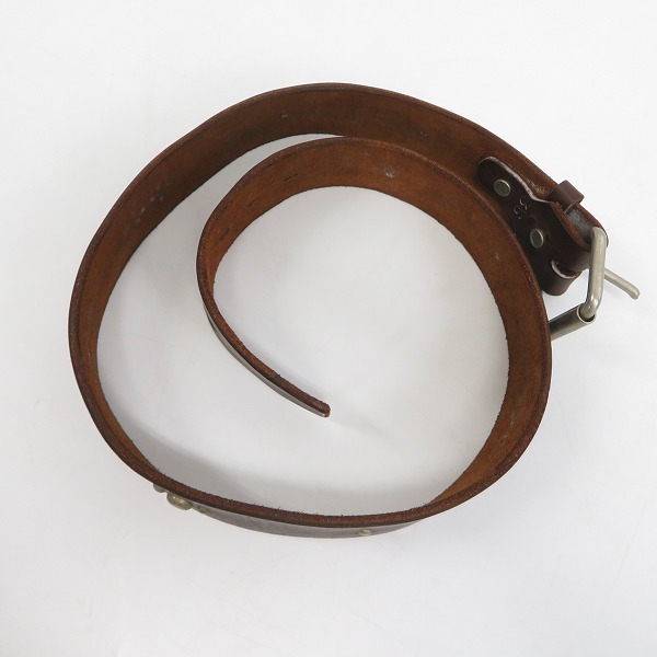 実際に弊社で買取させて頂いたHTC/Hollywood Trading Company/エイチティーシー スタッズ付きベルトの画像 7枚目