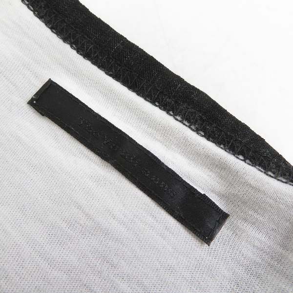 実際に弊社で買取させて頂いたThe Viridi-anne/ザ ヴィリジアン fascinate Tereko Short Sleeve Layered Tee/レイヤードTシャツ 黒/3の画像 2枚目