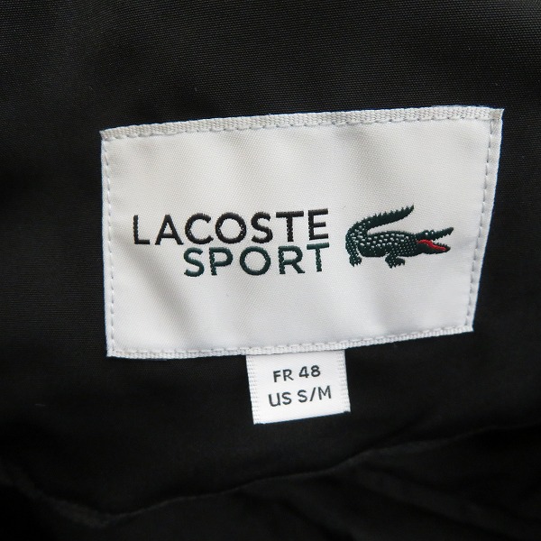 実際に弊社で買取させて頂いたLACOSTE/ラコステ ワンポイント ロングジャケット/48の画像 2枚目