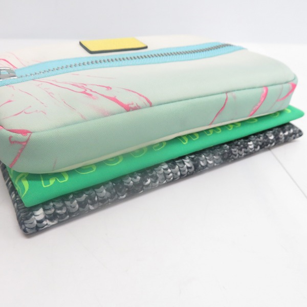 実際に弊社で買取させて頂いた【未使用】MARC BY MARC JACOBS/マークバイマークジェイコブス ミニクラッチ/ポーチ M0002308/M0002302A/M0005925 3点セットの画像 2枚目