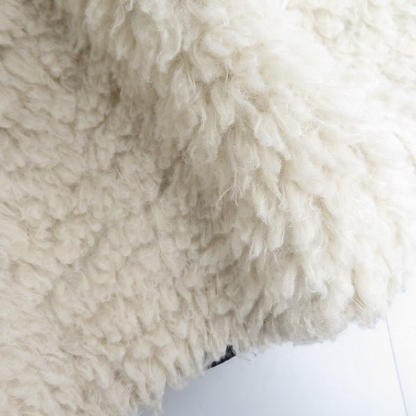 実際に弊社で買取させて頂いたGOLDEN GOOSE/ゴールデングース ボアライナー付き 羊革 シングルライダース/XSの画像 5枚目