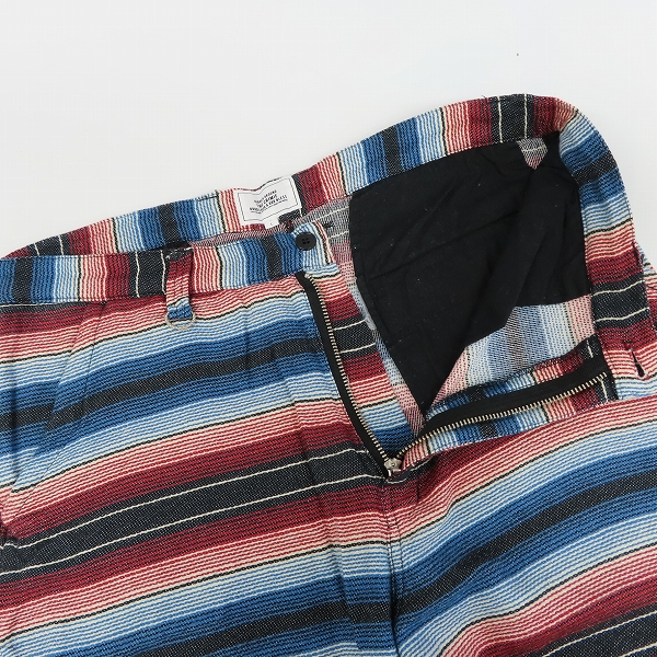 実際に弊社で買取させて頂いたTHE CRIMIE/クライミー マルチボーダー ショートパンツ Lの画像 2枚目