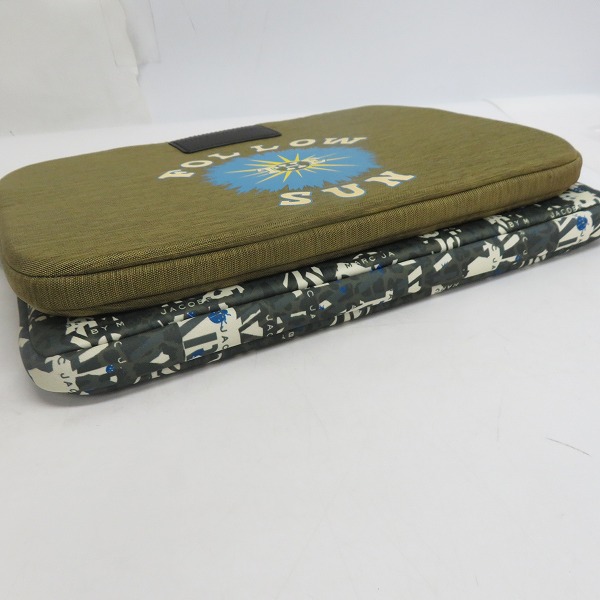 実際に弊社で買取させて頂いた【未使用】MARC BY MARC JACOBS/マークバイマークジェイコブス クラッチバッグ/タブレットケース M0003210/M0001053A 2点セットの画像 2枚目