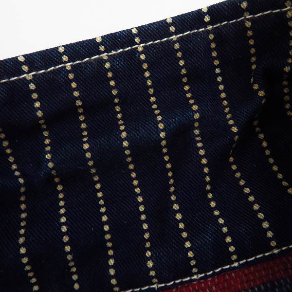 実際に弊社で買取させて頂いたMARKAWARE/マーカウェア ウォバッシュストライプカバーオール ジャケット size：2の画像 5枚目