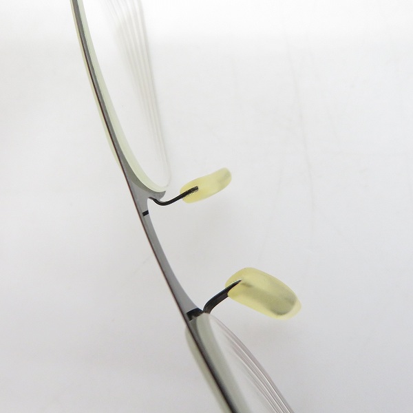 実際に弊社で買取させて頂いたic! berlin/アイシーベルリン 度入り 眼鏡/メガネフレーム model sinai k. の画像 6枚目