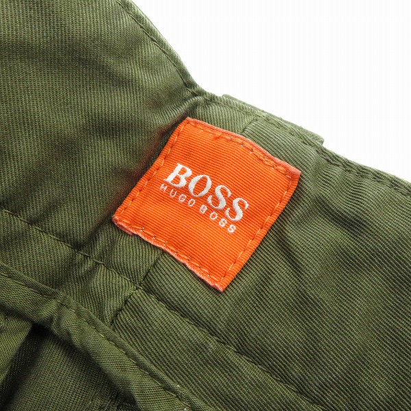 実際に弊社で買取させて頂いた【JPタグ】HUGO BOSS/ヒューゴボス  ミリタリー ワーク カーゴ パンツ　カーキ/48の画像 2枚目