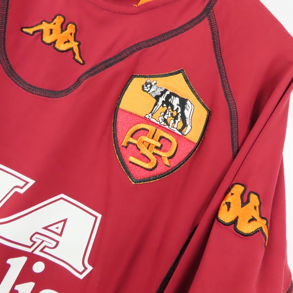 実際に弊社で買取させて頂いたKappa/カッパ セリエA ASローマ 20番 バティストゥータ ホームユニフォームの画像 5枚目