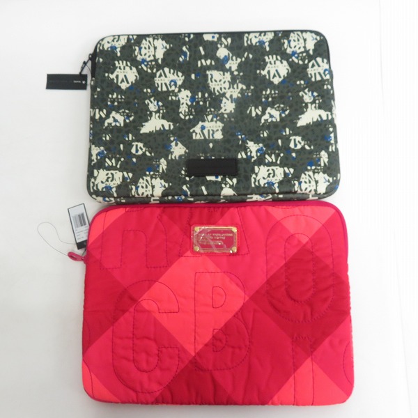 実際に弊社で買取させて頂いた【未使用】MARC BY MARC JACOBS/マークバイマークジェイコブス クラッチバッグ/タブレットケース M6131040/M0001053A 2点セット