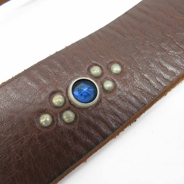 実際に弊社で買取させて頂いたHTC/Hollywood Trading Company/エイチティーシー スタッズ付きベルトの画像 5枚目