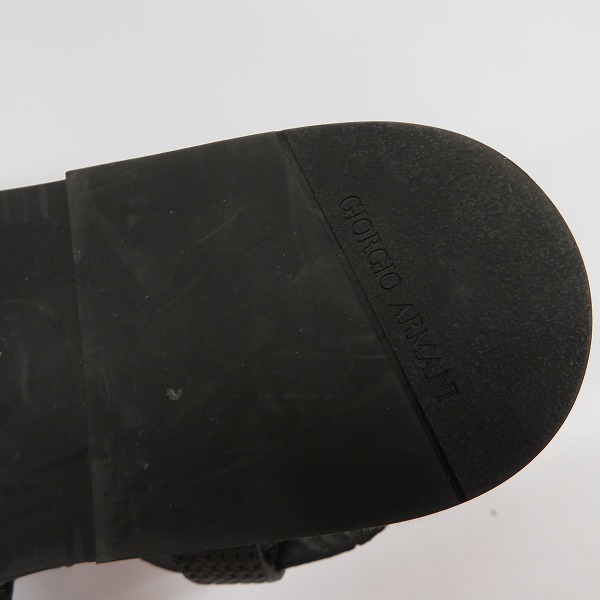 実際に弊社で買取させて頂いたGIORGIO ARMANI/ジョルジオアルマーニ グラディエーターサンダル/8の画像 7枚目