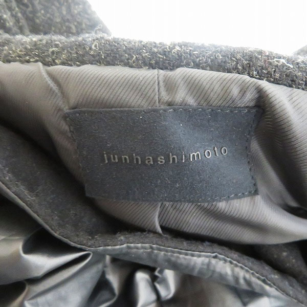 実際に弊社で買取させて頂いたjunhashimoto/ジュンハシモト フィーダブルジップジャケット BLS1008/3の画像 2枚目