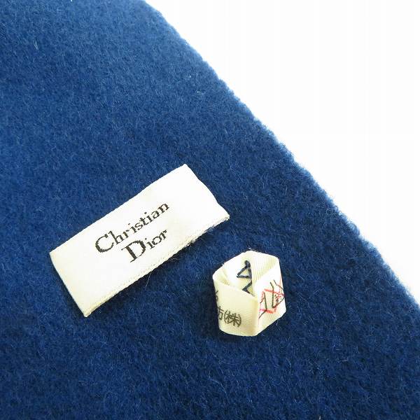 実際に弊社で買取させて頂いたChristian Dior/クリスチャンディオール ウール マフラーの画像 1枚目