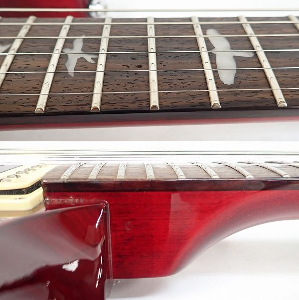 実際に弊社で買取させて頂いた★PRS/Paul Reed Smith/ポールリードスミス SE Custom 24 バードインレイ タップスイッチ搭載 ギグケース付 の画像 3枚目