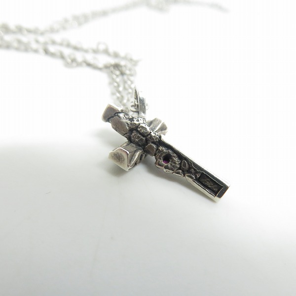 実際に弊社で買取させて頂いたFAL/エフエーエル R.I.P クロスネックレス/ペンダントの画像 3枚目