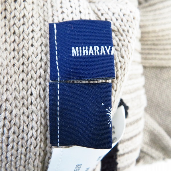 実際に弊社で買取させて頂いたMIHARAYASUHIRO/ミハラヤスヒロ ニット/カーディガン ダメージ加工 91523528/44の画像 2枚目