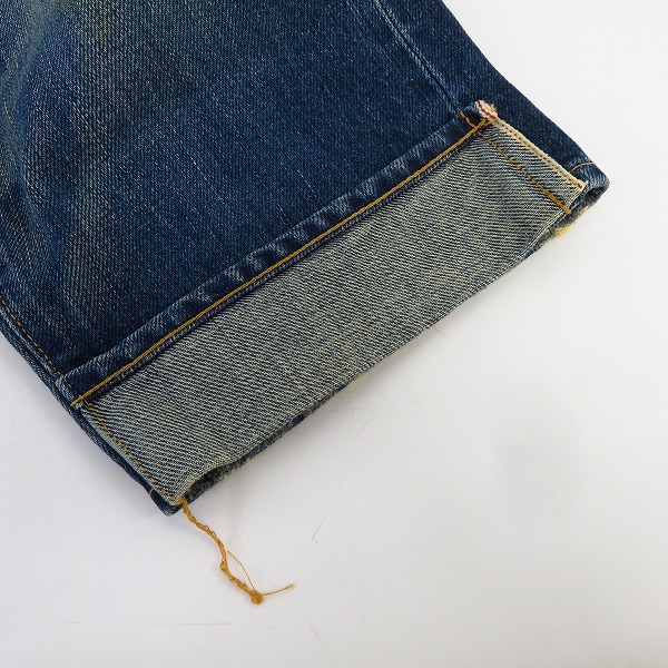 実際に弊社で買取させて頂いたMIHARAYASUHIRO/ミハラヤスヒロ シンチバック マッド加工クロップドジーンズ 41122167/46の画像 7枚目