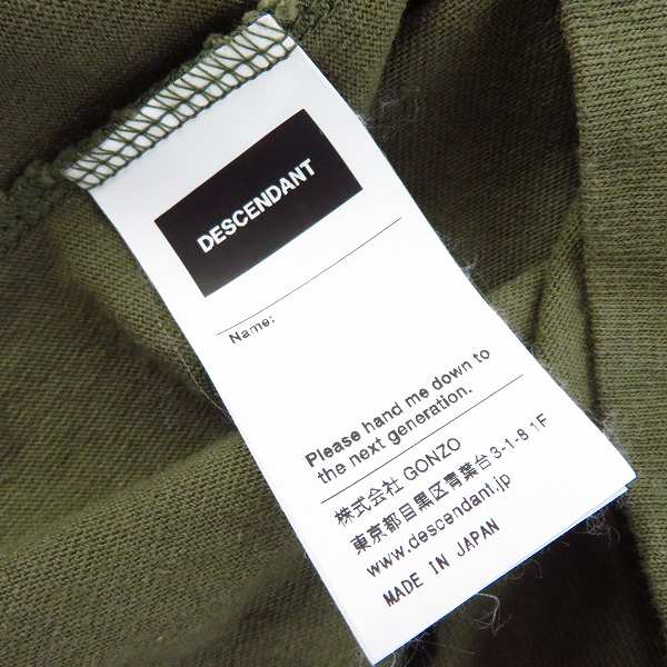 実際に弊社で買取させて頂いたDESCENDANT/ディセンダント  FISH CLUB CREW NECK LS ロングＴシャツ/カットソー 2の画像 3枚目