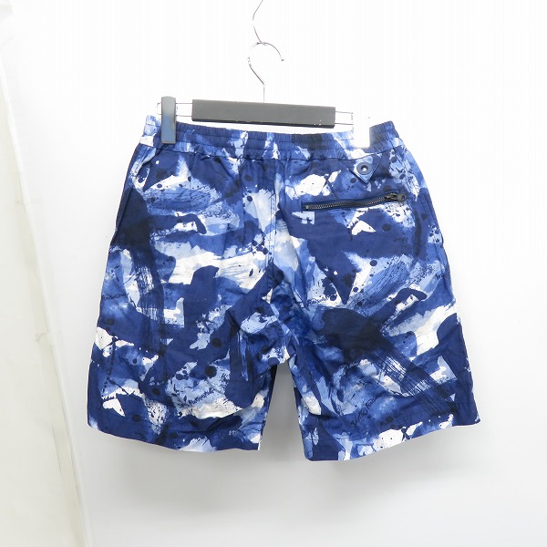 実際に弊社で買取させて頂いたWHITE MOUNTAINEERING/ホワイトマウンテニアリング SUMI-E PAINTING BACK TWILL SHORTS WM1871423/1の画像 1枚目