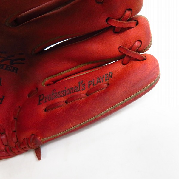 実際に弊社で買取させて頂いたHI-GOLD/ハイゴールド BASIC Customer BSG-431 ソフトボール  グローブ 右投げ オールラウンド用の画像 7枚目