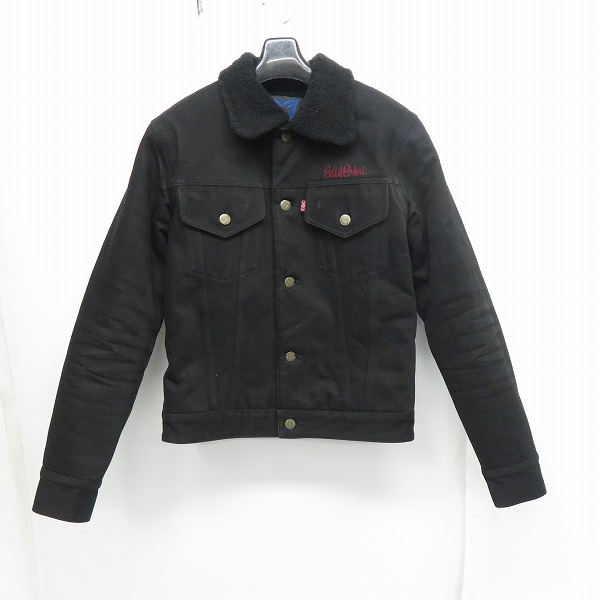 実際に弊社で買取させて頂いたCELT&COBRA/ケルトアンドコブラ 内ボア ジャケット ブラック/Sの画像 1枚目