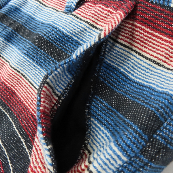 実際に弊社で買取させて頂いたTHE CRIMIE/クライミー マルチボーダー ショートパンツ Lの画像 6枚目