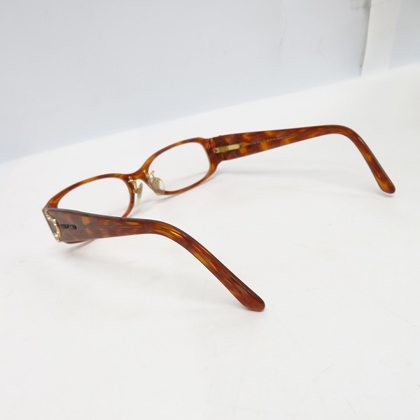 実際に弊社で買取させて頂いたBVLGARI/ブルガリ 度入り メガネフレーム 4007-B 872 52□15 135の画像 2枚目