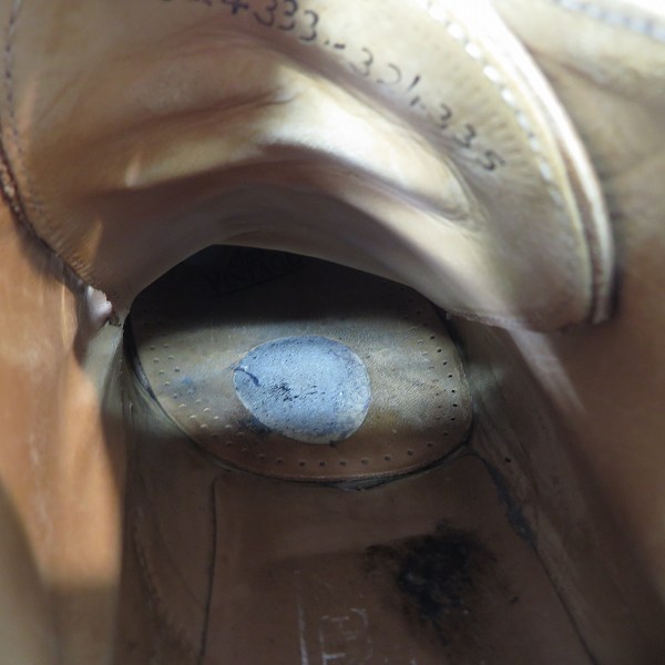 実際に弊社で買取させて頂いたCHEANEY/チーニー  UNITED ARROWS/ユナイテッドアローズ 別注 ウイングチップ チャッカブーツ M8422/5.5の画像 8枚目