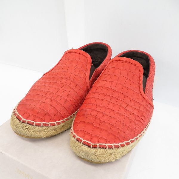 実際に弊社で買取させて頂いたJIMMY CHOO/ジミーチュウ VLAD エスパドリーユ スリッポン サイズ：40