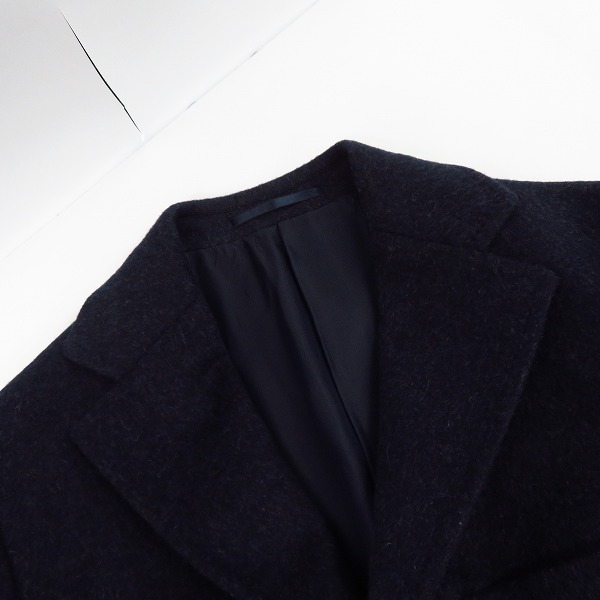 実際に弊社で買取させて頂いたEDIFICE/エディフィス ウール チェスター コート/44の画像 6枚目