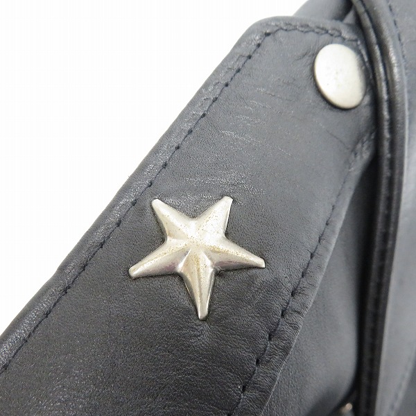 実際に弊社で買取させて頂いたSchott/ショット ONE STAR/ワンスター 牛革 ダブルライダースジャケット 7164/40の画像 5枚目