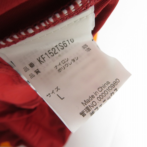 実際に弊社で買取させて頂いた【未使用含む】Kappa/カッパ セリエA ASローマ ホームユニフォーム/L/XL 4点セットの画像 2枚目