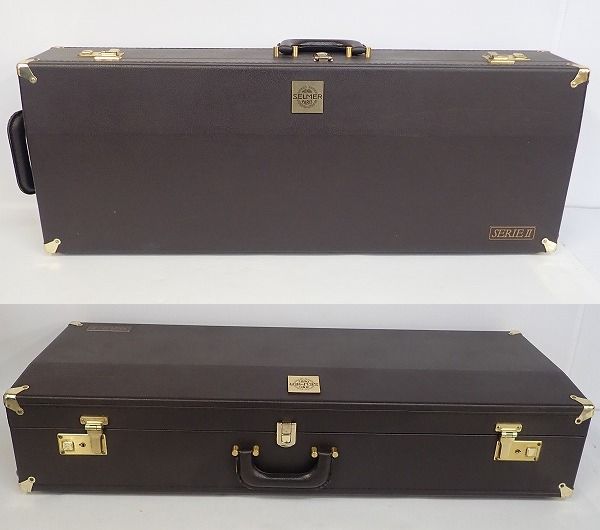 実際に弊社で買取させて頂いた★SELMER/セルマー テナーサックス SA80/Super Action 80 SERIE Ⅱ/シリーズ2 彫刻有り 52万台 ハードケース付 の画像 9枚目
