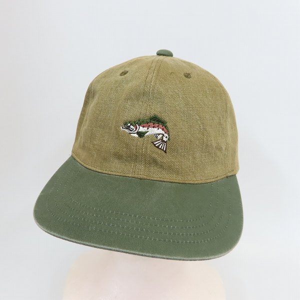 実際に弊社で買取させて頂いたDESCENDANT/ディセンダント フィッシュ/魚 刺繍キャップ FREE