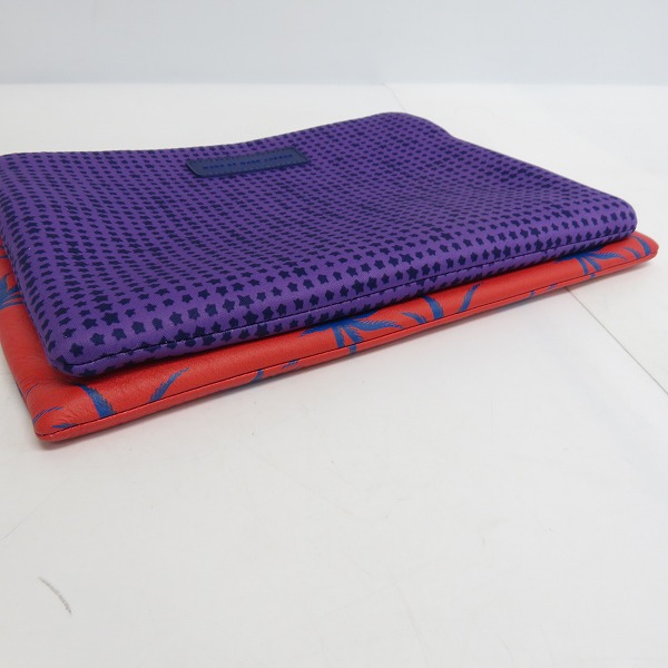 実際に弊社で買取させて頂いた【未使用】MARC BY MARC JACOBS/マークバイマークジェイコブス ミニクラッチ/ポーチ M6134043/M0006468 2点セットの画像 2枚目