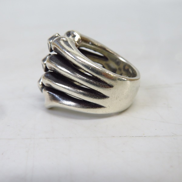 実際に弊社で買取させて頂いた【ギャラ付き】Bloody Mary/ブラッディマリー Shell シェルリング/11号の画像 3枚目