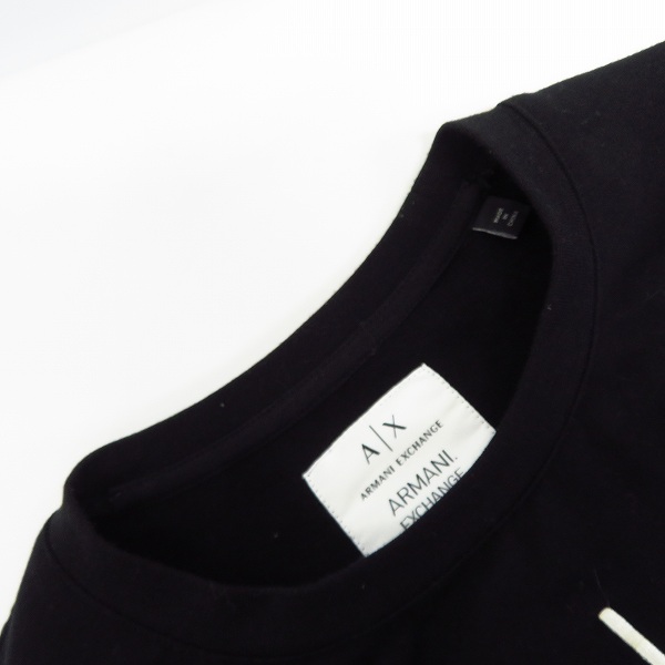 実際に弊社で買取させて頂いたARMANI EXCHANGE/アルマーニエクスチェンジ ICON ロゴ刺繍スウェットトレーナー Lの画像 3枚目