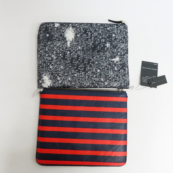実際に弊社で買取させて頂いた【未使用】MARC BY MARC JACOBS/マークバイマークジェイコブス ミニクラッチバッグ M0005194/M0002307/2点セットの画像 1枚目