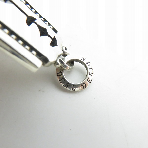 実際に弊社で買取させて頂いたDEAL DESIGN/ディールデザイン レイザーエッジプレート ペンダントトップの画像 3枚目