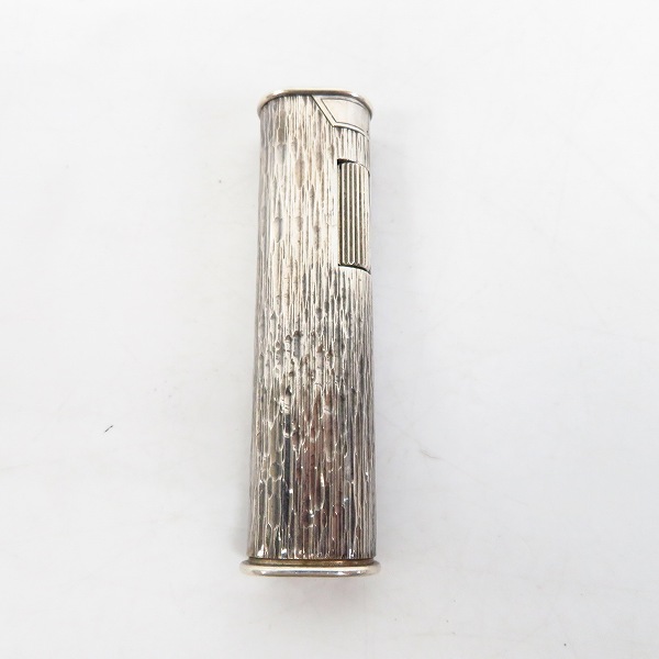 実際に弊社で買取させて頂いたdunhill/ダンヒル タタキ加工 サイドローラー ガスライター スティックタイプ シルバー
