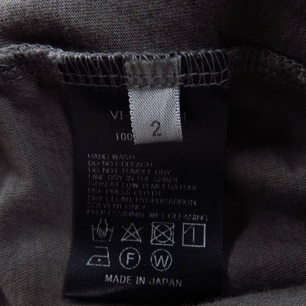 実際に弊社で買取させて頂いたThe Viridi-anne/ザ ヴィリジアン 天竺マスクタートル半袖Tシャツ VI-3356-01/2の画像 3枚目