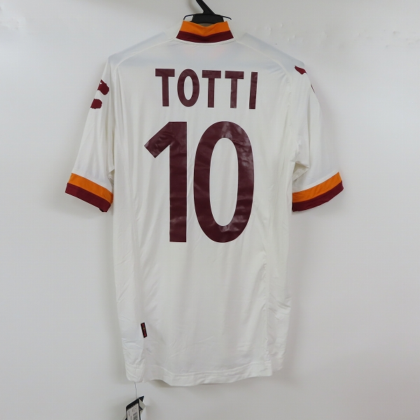 実際に弊社で買取させて頂いた【未使用】Kappa/カッパ セリエA ASローマ 10番 トッティ アウェイユニフォーム/Mの画像 1枚目