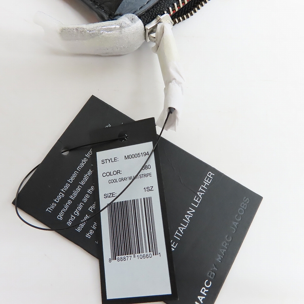 実際に弊社で買取させて頂いた【未使用】MARC BY MARC JACOBS/マークバイマークジェイコブス ミニクラッチバッグ M0005194/M0002307/2点セットの画像 4枚目